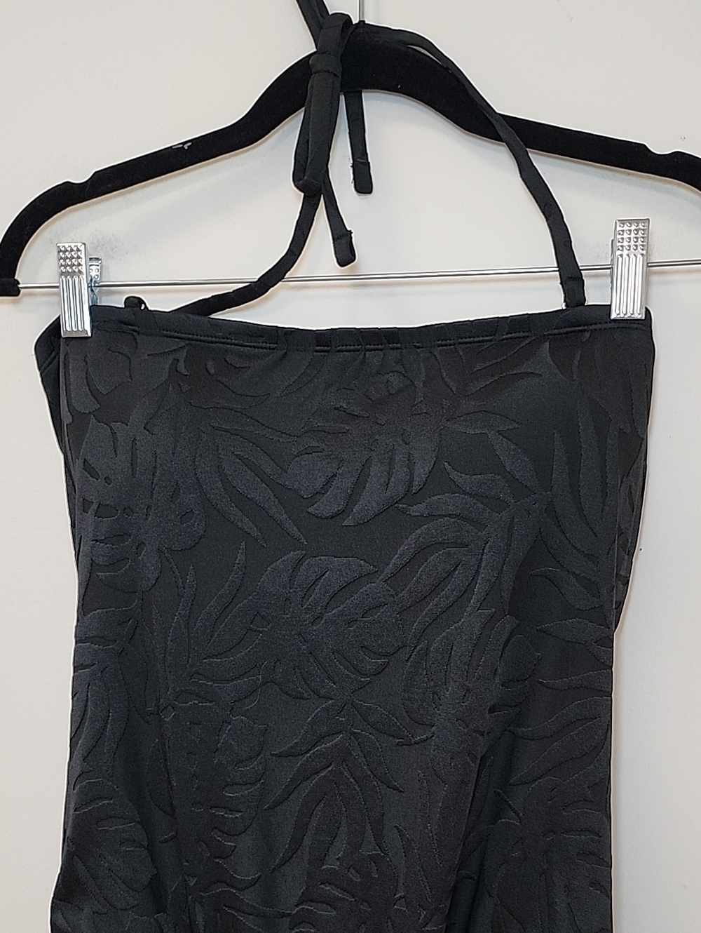 NWT Hermoza Swim LEONOR ONE-PIECE SWIMSUIT BLACK Size 14 - Picture 7 of 16